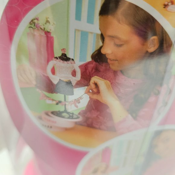 New Pink Fashion Barbie Fever Jewelry Storage Box Mattel H9830 w Girls Bracelet - Picture 10 of 16